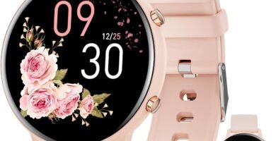 Hwagol Smart Watch (Answer/Make Calls), 1.39″ Fitness Tracker, Smartwatch Heart Rate/Sleep Monitor/Pedometer/Calories, 140+ Sports Modes, Waterproof Women’s Men’s Fitness Watch for Android iOS Hwagol Smart Watch (Answer/Make Calls), 1.39″ Fitness Tracker, Smartwatch Heart Rate/Sleep Monitor/Pedometer/Calories, 140+ Sports Modes, Waterproof Women’s Men’s Fitness Watch for Android iOS