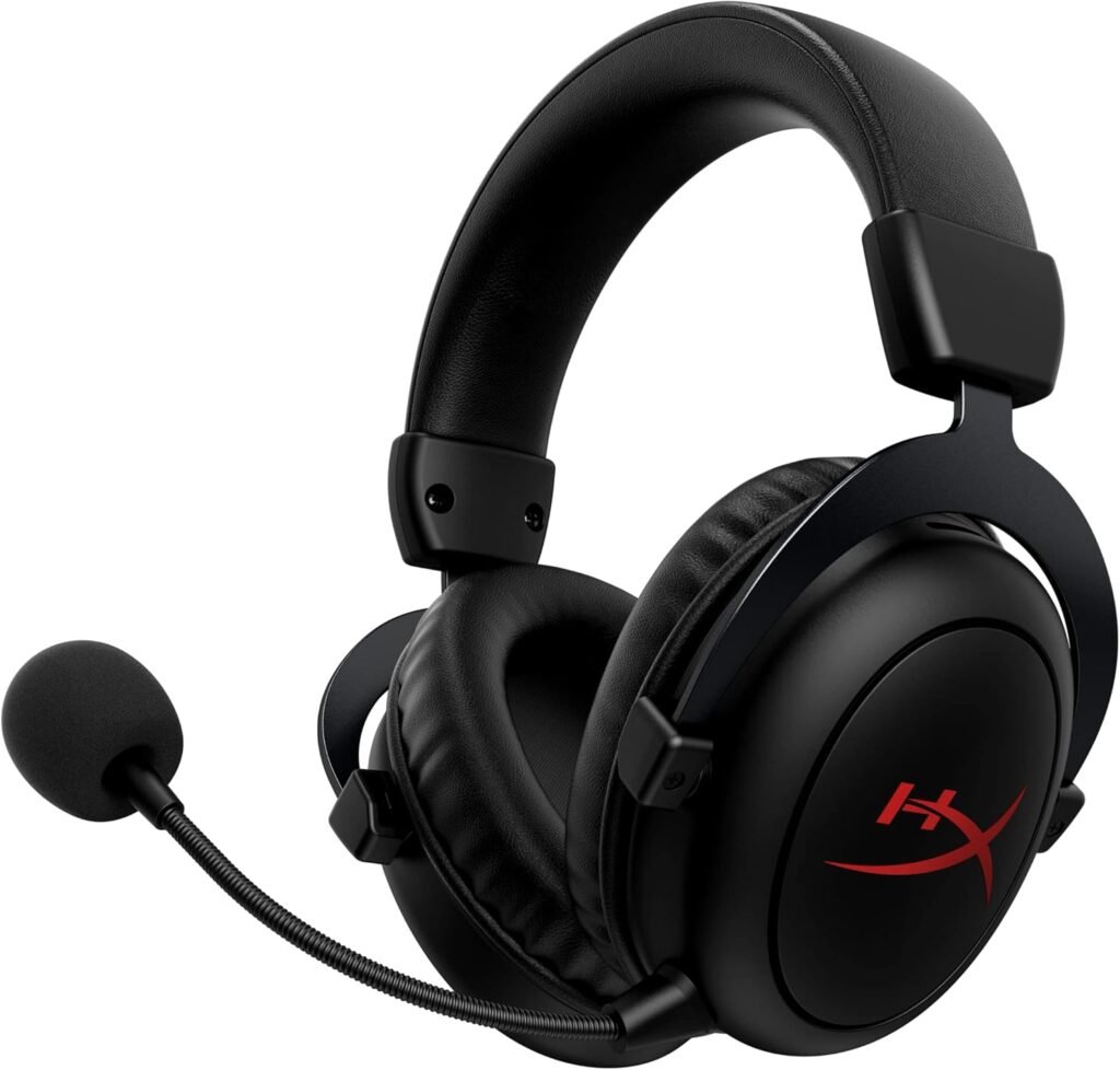 HyperX Cloud II Core Wireless – Gaming headset for PC, DTS Headphone:X spatial audio, memory foam ear pads, Black HyperX Cloud II Core Wireless – Gaming headset for PC, DTS Headphone:X spatial audio, memory foam ear pads, Black