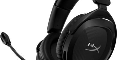 HyperX Cloud Stinger 2 – Wireless Gaming Headset – Compatible with PC. Noise-cancelling Swivel-to-mute Microphone, Comfortable Memory Foam, UP to 20 hours of battery life, Black HyperX Cloud Stinger 2 – Wireless Gaming Headset – Compatible with PC. Noise-cancelling Swivel-to-mute Microphone, Comfortable Memory Foam, UP to 20 hours of battery life, Black