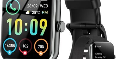IOWODO Smart Watch for Men Women, 1.85″ Smart Watch Make/Answer Calls, Fitness Watch with Message Notifications/Stress/Sleep Monitor, IP68 Waterproof 100 Sport Modes Smartwatch for Android iOS IOWODO Smart Watch for Men Women, 1.85″ Smart Watch Make/Answer Calls, Fitness Watch with Message Notifications/Stress/Sleep Monitor, IP68 Waterproof 100 Sport Modes Smartwatch for Android iOS