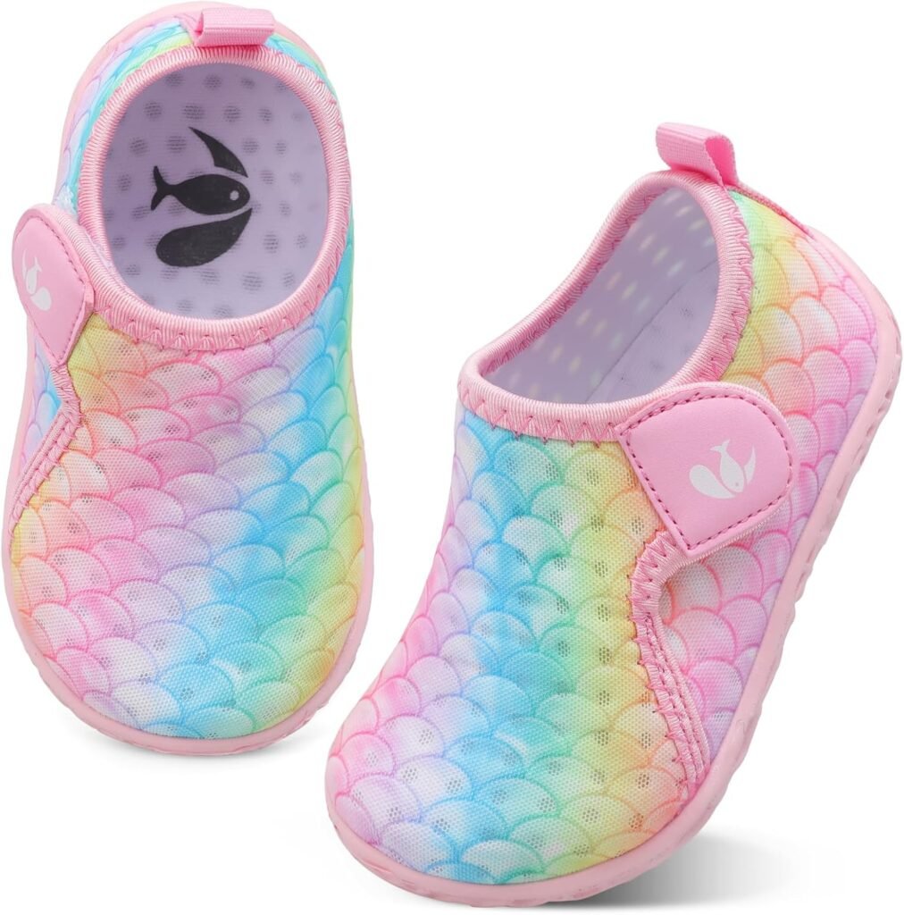 JIASUQI Boys Girls Water Shoes Toddler Quick Dry Aqua Socks Breathable Barefoot Shoes for Beach Swimming Pool JIASUQI Boys Girls Water Shoes Toddler Quick Dry Aqua Socks Breathable Barefoot Shoes for Beach Swimming Pool