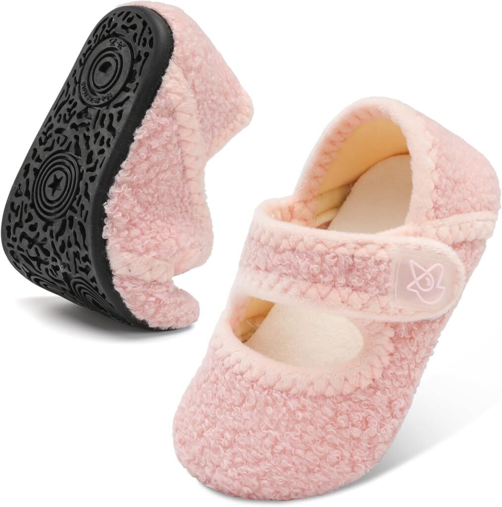 JOINFREE Toddlers Winter Slippers Soft Adjustable Infant House Shoes Boys Girls Non-Slip Home Socks Shoes JOINFREE Toddlers Winter Slippers Soft Adjustable Infant House Shoes Boys Girls Non-Slip Home Socks Shoes