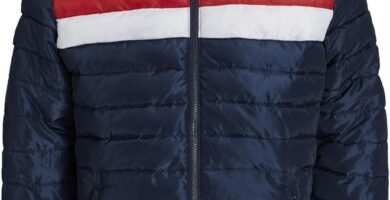 Jack and Jones Mens Hooded Padded Jacket