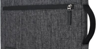 KIZUNA Laptop Sleeve Case 14 Inch Computer Bag Handbag for 15″ Macbook air M2 2023/14″ Lenovo Flex 14/IdeaPad Flex 5/15.4″ MacBook Pro/Dell Latitude 7490 5490/14″ HP EliteBook 840 G5/Pro 14 G3,Grey