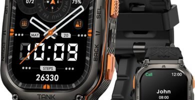KOSPET TANK M3 Ultra Smart Watch,Built in GPS,480mAh Extra-large Battery,5ATM&IP69 Waterproof,1.96” AMOLED HD Display AI Voice Assistant Rugged Military Full Metal Body Smartwatch for Android iOS KOSPET TANK M3 Ultra Smart Watch,Built in GPS,480mAh Extra-large Battery,5ATM&IP69 Waterproof,1.96” AMOLED HD Display AI Voice Assistant Rugged Military Full Metal Body Smartwatch for Android iOS