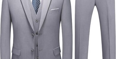 KUDMOL Men Suits 3 Piece Slim Fit Suit Business Wedding Formal Dinner Two Buttons Tuxedo Suit for Men Classic Blazer Waistcoat Trousers Set KUDMOL Men Suits 3 Piece Slim Fit Suit Business Wedding Formal Dinner Two Buttons Tuxedo Suit for Men Classic Blazer Waistcoat Trousers Set