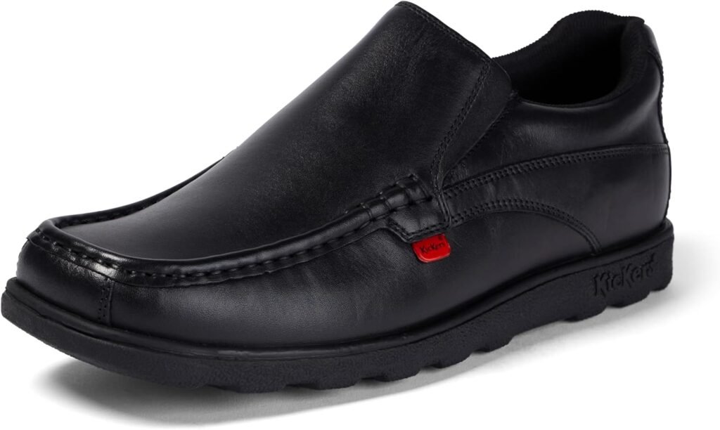 Kickers Men’s Fragma Slip On Moc Toe Comfortable Leather Shoes Kickers Men’s Fragma Slip On Moc Toe Comfortable Leather Shoes