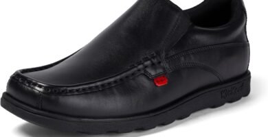 Kickers Men’s Fragma Slip On Moc Toe Comfortable Leather Shoes Kickers Men’s Fragma Slip On Moc Toe Comfortable Leather Shoes