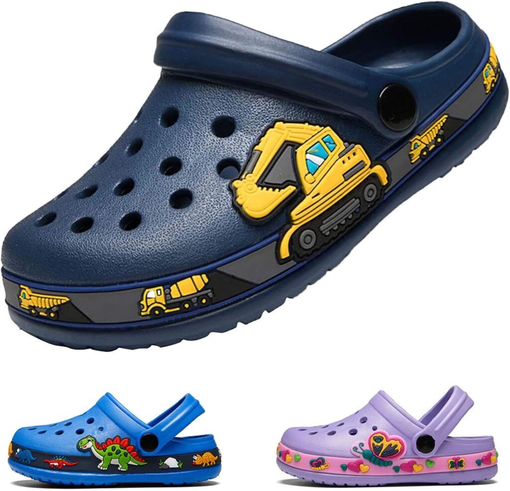 Kids Clogs & Mules for Children Boys and Girls, Slip On Water Shoes Non Slip Summer Sandals for Garden Beach Pool Shoes Kids Clogs & Mules for Children Boys and Girls, Slip On Water Shoes Non Slip Summer Sandals for Garden Beach Pool Shoes