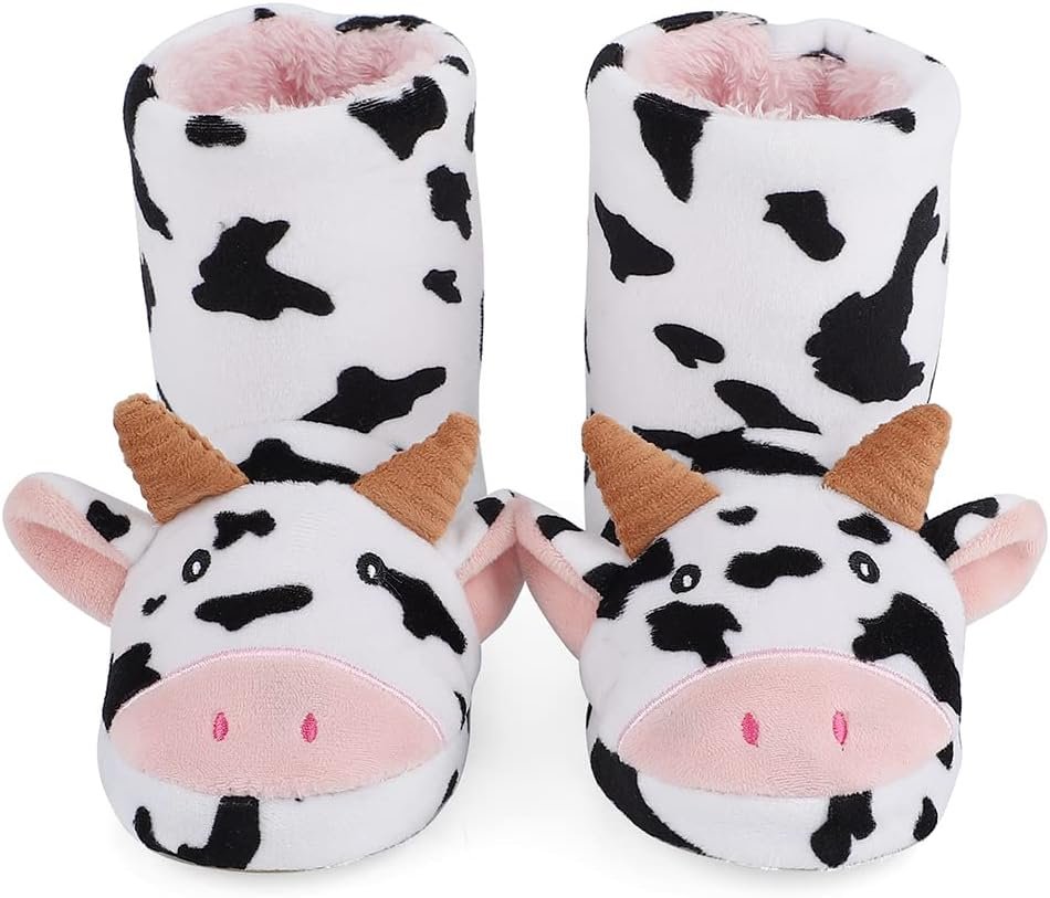 LACOFIA Toddler Slipper Boots Kids Novelty Animal Booties Children Plush Anti-Slip Winter House Slipper Shoes LACOFIA Toddler Slipper Boots Kids Novelty Animal Booties Children Plush Anti-Slip Winter House Slipper Shoes