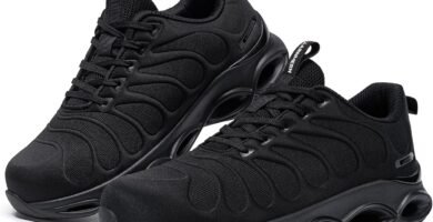 LARNMERN Safety Trainers Mens Fashion Steel Toe Cap Trainers Cushioning Comfortable Safety Shoes Lightweight Breathable Work Shoes LARNMERN Safety Trainers Mens Fashion Steel Toe Cap Trainers Cushioning Comfortable Safety Shoes Lightweight Breathable Work Shoes