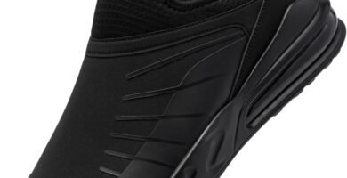 LARNMERN Slip on Men Shoes Women Non Slip Waterproof Work Shoes Chef Kitchen Nurse Shoes Food Service Shoes Air Cushion Walking Trainers