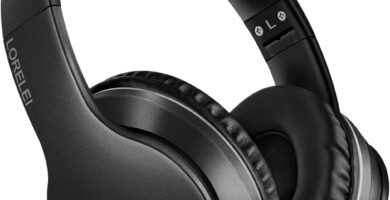 LORELEI X6 Over-Ear Headphones with Microphone, Lightweight Foldable & Portable Stereo Bass Headphones with 1.45M No-Tangle, Wired Headphones for Smartphone Tablet MP3 / 4 (Space Black) LORELEI X6 Over-Ear Headphones with Microphone, Lightweight Foldable & Portable Stereo Bass Headphones with 1.45M No-Tangle, Wired Headphones for Smartphone Tablet MP3 / 4 (Space Black)