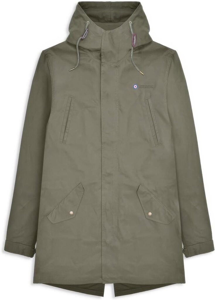 Lambretta Mens Resistant Parka Jacket Lambretta Mens Resistant Parka Jacket