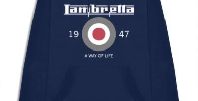 Lambretta Retro Hooded Top Lambretta Retro Hooded Top
