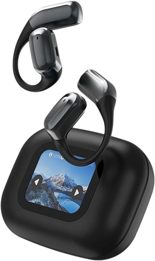 Language Translation Earbuds, Translation Wireless Bluetooth Earbuds, Bluetooth Translation Earbuds, Open-ear True Wireless Bluetooth Headphones, Suitable for Business Travel and Meetings (Black) Language Translation Earbuds, Translation Wireless Bluetooth Earbuds, Bluetooth Translation Earbuds, Open-ear True Wireless Bluetooth Headphones, Suitable for Business Travel and Meetings (Black)