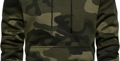 MANLUODANNI Men’s Pullover Fleece Sweatshirt Camouflage Hoodies MANLUODANNI Men’s Pullover Fleece Sweatshirt Camouflage Hoodies