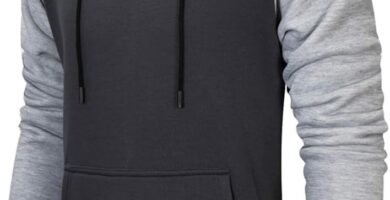 MANLUODANNI Men’s Pullover Hoodies Hooded Sweatshirt Patchwork Top Casual Hoody with Kangaroo Pocket MANLUODANNI Men’s Pullover Hoodies Hooded Sweatshirt Patchwork Top Casual Hoody with Kangaroo Pocket