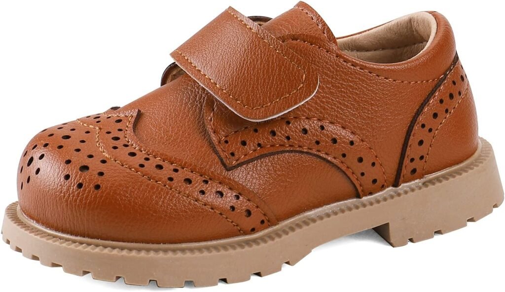 MASOCIO Boys Girls Formal Shoes Toddler Little Kids School Shoes Flat Dress Shoes (Toddler/Little Kid) MASOCIO Boys Girls Formal Shoes Toddler Little Kids School Shoes Flat Dress Shoes (Toddler/Little Kid)