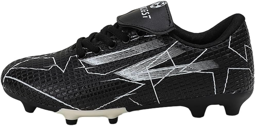 Mateju Kids Football Boots Non Slip, Teenager AG Football Shoes Resistant Turf Kids Spikes Shoes Breathable Outdoor Training Soccer Shoes Mateju Kids Football Boots Non Slip, Teenager AG Football Shoes Resistant Turf Kids Spikes Shoes Breathable Outdoor Training Soccer Shoes