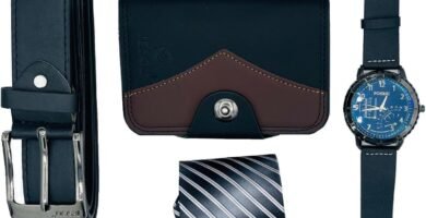 Men’s Gift Set Black Watch Wristwatch Belt Sunglasses Tie Gift Box Packaging Perfect Gifts for Him on Father’s Day Valentine’s Day Wedding Christmas Birthday Fashionable Men’s Quartz Set for Boyfriend Men’s Gift Set Black Watch Wristwatch Belt Sunglasses Tie Gift Box Packaging Perfect Gifts for Him on Father’s Day Valentine’s Day Wedding Christmas Birthday Fashionable Men’s Quartz Set for Boyfriend