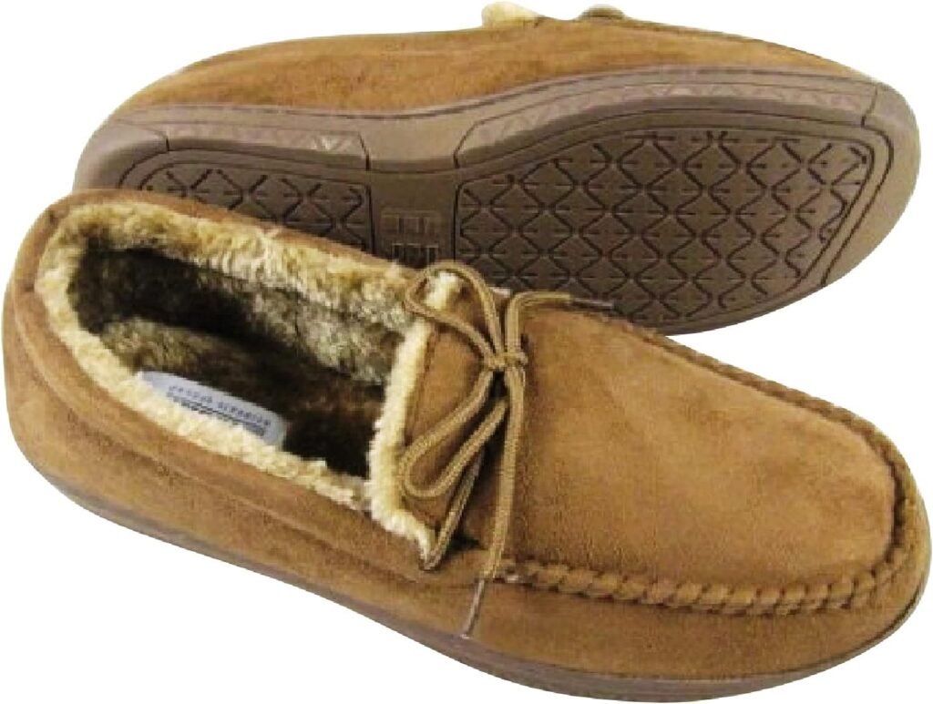 Mens Moccasins Loafers Faux Suede Sheepskin Fur Lined Winter Slippers Shoes Size Mens Moccasins Loafers Faux Suede Sheepskin Fur Lined Winter Slippers Shoes Size