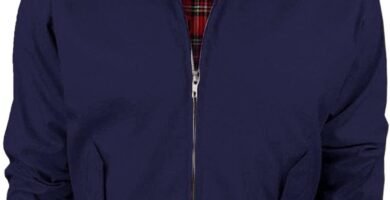 MyShoeStore Harrington Jacket Adults Unisex Mens Ladies Womens Vintage Classic Retro Scooter 1970’S Bomber MOD Skin Tartan Lining Coat Top