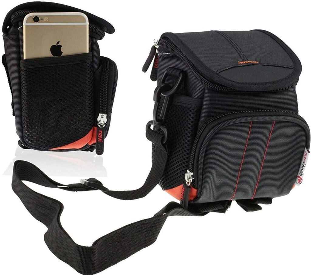 Navitech Black Portable Camera Shoulder Bag Compatible with The Kodak PIXPRO AZ528 Astro Zoom Bridge Camera Navitech Black Portable Camera Shoulder Bag Compatible with The Kodak PIXPRO AZ528 Astro Zoom Bridge Camera