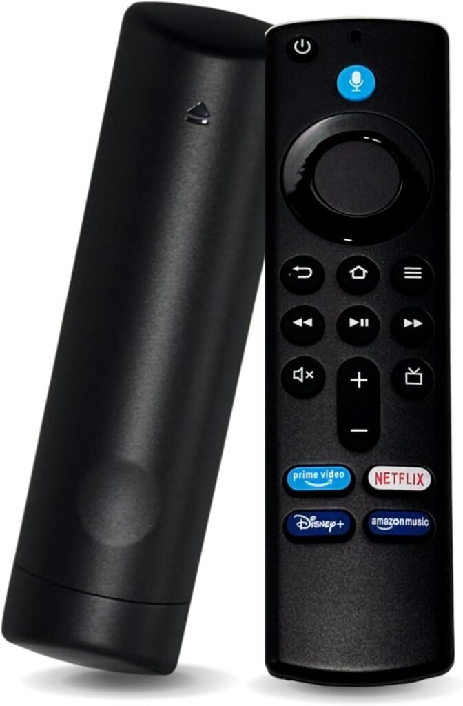 New Replacement FireStick Voice Function Remote Control Fit for AMZ Smart TV Fire Stick (2nd Gen, 3rd Gen, Lite, 4K) and Fit for Smart TVs Cube (1st Gen & 2nd Gen) New Replacement FireStick Voice Function Remote Control Fit for AMZ Smart TV Fire Stick (2nd Gen, 3rd Gen, Lite, 4K) and Fit for Smart TVs Cube (1st Gen & 2nd Gen)