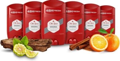 Old Spice Original Deodorant Stick For Men, Aluminium Free, Long Lasting Perfume Quality Scent, 48H Fresh, Invisible on Black & White, Multipack 6 x 50ml Old Spice Original Deodorant Stick For Men, Aluminium Free, Long Lasting Perfume Quality Scent, 48H Fresh, Invisible on Black & White, Multipack 6 x 50ml