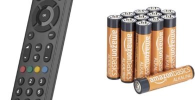 One For All Contour TV Universal Remote Control URC1210 – Ideal replacement for all types of TVs – With learning feature – Black & Amazon Basics AAA Performance Alkaline Batteries (12-Pack) One For All Contour TV Universal Remote Control URC1210 – Ideal replacement for all types of TVs – With learning feature – Black & Amazon Basics AAA Performance Alkaline Batteries (12-Pack)