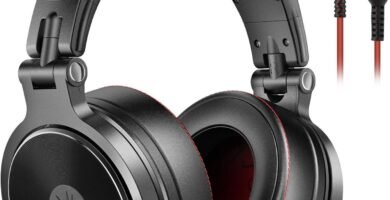 OneOdio Pro50 Hi-Res Over Ear Headphones Wired Closed-Back DJ Studio Headphones for Monitoring and Mixing, Soft Protein Leather Earcups, Noise Isolation, 90° Rotatable Housing, Portable OneOdio Pro50 Hi-Res Over Ear Headphones Wired Closed-Back DJ Studio Headphones for Monitoring and Mixing, Soft Protein Leather Earcups, Noise Isolation, 90° Rotatable Housing, Portable