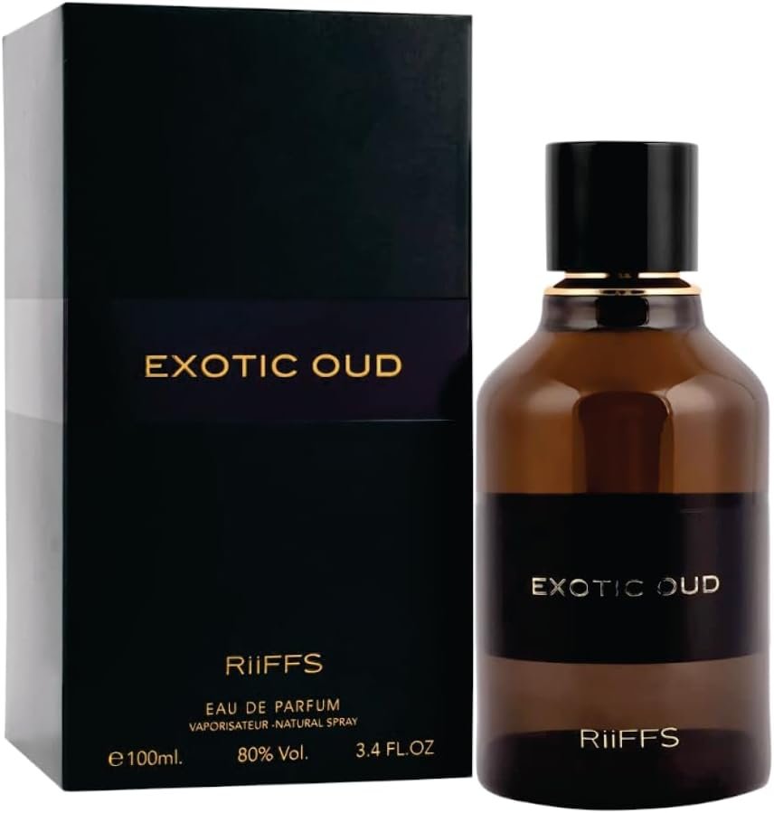 Oud Perfume Spray | Riiffs Exotic Oud Edp Eau De Parfum for Men 100ml | Lavender, Iris and Pear Fragrance | Oud for Men Made in Dubai by Sapphire’s choice