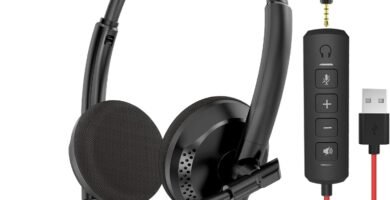 PC Headset, NUBWO USB Headset with Noise Cancelling Microphone, Computer Headset with In-line Volue Controller Built-in Noise Reduction Sound Card for Skype Office Business Call PC Headset, NUBWO USB Headset with Noise Cancelling Microphone, Computer Headset with In-line Volue Controller Built-in Noise Reduction Sound Card for Skype Office Business Call