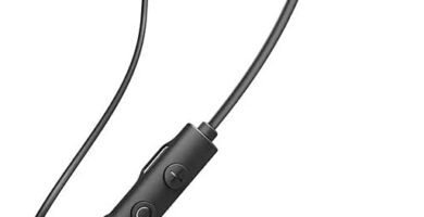 PHILIPS E4205BK/00 In-Ear Headphones Bluetooth with Inline Remote Control (8.2-mm Neodymium drivers, BASS Boost Button, 10 Hours Play Time, Noise Isolation, Secure Fit) Black – 2020/2021 Model PHILIPS E4205BK/00 In-Ear Headphones Bluetooth with Inline Remote Control (8.2-mm Neodymium drivers, BASS Boost Button, 10 Hours Play Time, Noise Isolation, Secure Fit) Black – 2020/2021 Model
