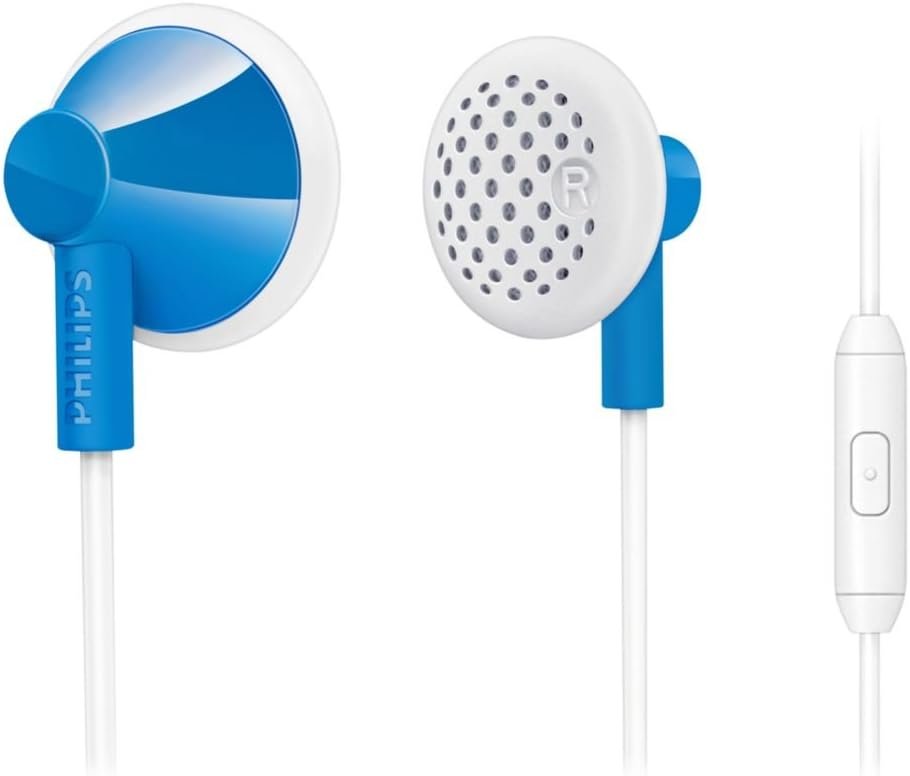 PHILIPS Phillips in-Ear Headphones, Blue PHILIPS Phillips in-Ear Headphones, Blue
