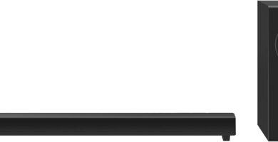 Panasonic HTB490 2.1 Soundbar with Wireless Subwoofer, 320W, Dolby Atmos and Bluetooth , Black Panasonic HTB490 2.1 Soundbar with Wireless Subwoofer, 320W, Dolby Atmos and Bluetooth , Black
