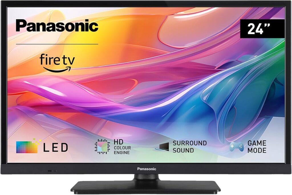 Panasonic TV-24S50AEY, S50 Series 24 inch HD LED Smart TV, 2024, Fire TV, HD Colour Engine, HDR, Alexa Voice Control, Media Player, For An Exceptional Visual Experience