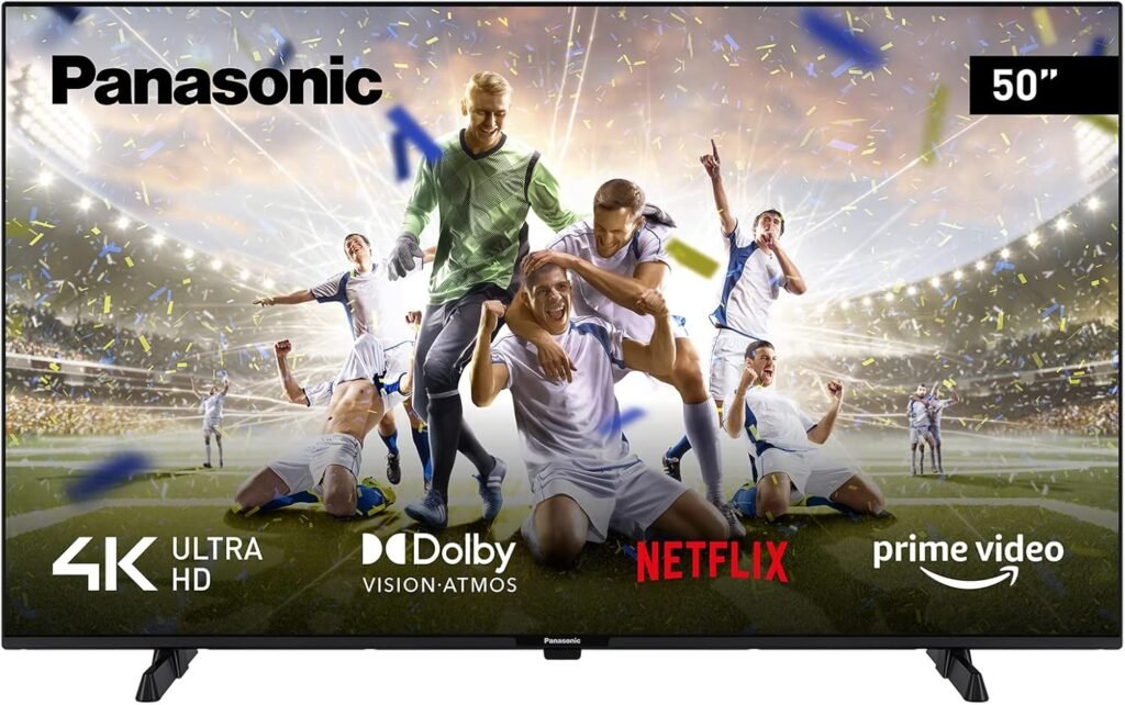 Panasonic TX-50MX610B, 50 Inch 4K Ultra HD LED Smart 2023 TV, High Dynamic Range (HDR), Linux TV, Dolby Atmos & Dolby Vision, Google Assistant, Amazon Alexa, 2 Feet Pedestal, Black Panasonic TX-50MX610B, 50 Inch 4K Ultra HD LED Smart 2023 TV, High Dynamic Range (HDR), Linux TV, Dolby Atmos & Dolby Vision, Google Assistant, Amazon Alexa, 2 Feet Pedestal, Black