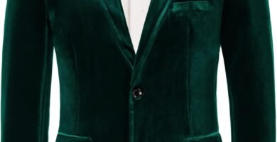 PaulJones Mens Blazer Velvet Jacket Christmas Blazer Two Button Suit Tuxedo Jacket PaulJones Mens Blazer Velvet Jacket Christmas Blazer Two Button Suit Tuxedo Jacket
