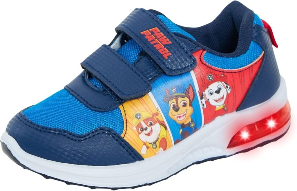 Paw Patrol Boys Light Up Sport Trainers with Lights Kids Chase Marshall Flashing Shoes Paw Patrol Boys Light Up Sport Trainers with Lights Kids Chase Marshall Flashing Shoes