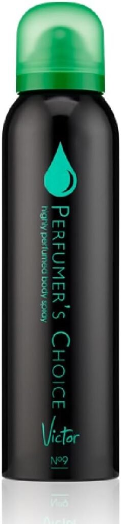 Perfumer’s Choice No9 Victor – Fragrance for Men – 150ml Body Spray, by Milton-Lloyd