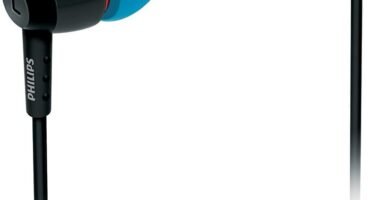 Philips SHE7000BK/28 In-Ear Headphones – Headphones (In-Ear Earphone, Earbud, Black, Blue, 10 – 23500 Hz; 50 mW; 105 dB; 16 Ohms) Philips SHE7000BK/28 In-Ear Headphones – Headphones (In-Ear Earphone, Earbud, Black, Blue, 10 – 23500 Hz; 50 mW; 105 dB; 16 Ohms)