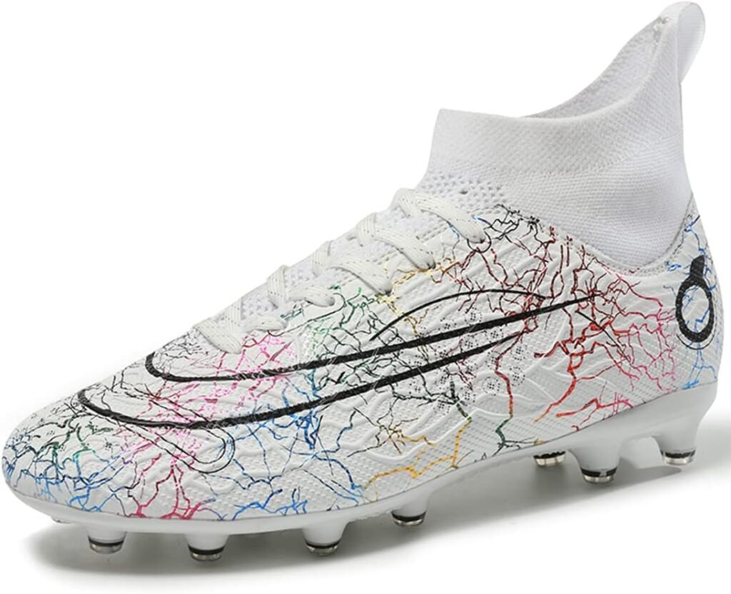 PiDaGlobal Football Boots Men’s High-Top Spikes Outdoor Astro Turf Trainers Cleats Professional Competition Athletics Sneakers Teenager Breathable Soccer Shoes Unisex PiDaGlobal Football Boots Men’s High-Top Spikes Outdoor Astro Turf Trainers Cleats Professional Competition Athletics Sneakers Teenager Breathable Soccer Shoes Unisex