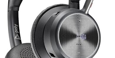 Poly Voyager Focus 2 UC Wireless Headset with Microphone – Active Noise Canceling (ANC) – Connect PC/Mac/Mobile via Bluetooth – Works w/Teams (Certified), Zoom Poly Voyager Focus 2 UC Wireless Headset with Microphone – Active Noise Canceling (ANC) – Connect PC/Mac/Mobile via Bluetooth – Works w/Teams (Certified), Zoom