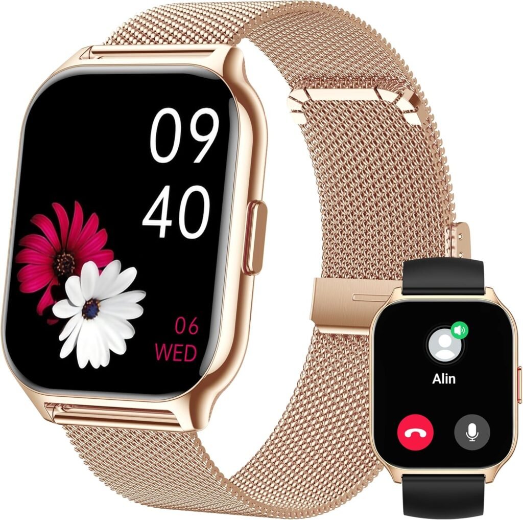 Popglory Smart Watch, 2.01″ Smart Watch Men Women Make/Answer Call, Fitness Tracker Watch Heart Rate, Blood Pressure, 110+ Sports Step Counter Watch for iPhone & Android Phones Popglory Smart Watch, 2.01″ Smart Watch Men Women Make/Answer Call, Fitness Tracker Watch Heart Rate, Blood Pressure, 110+ Sports Step Counter Watch for iPhone & Android Phones