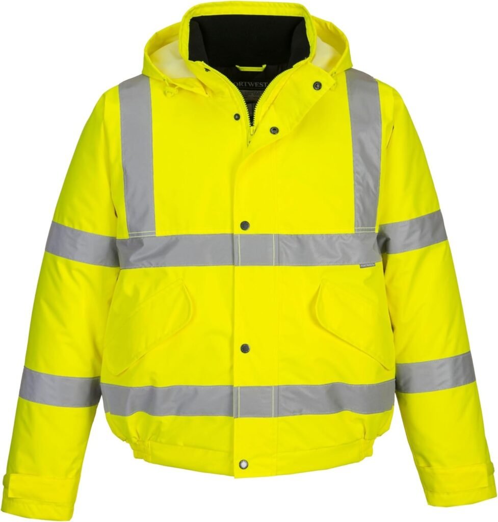 Portwest Men’s Hi-vis Bomber Jacket (pack of 1)