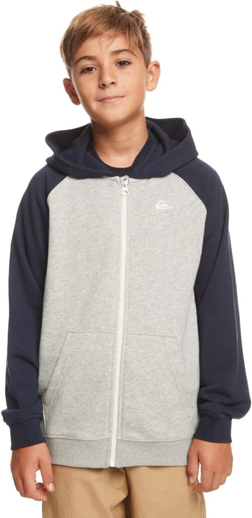 Quiksilver Boy’s Easy Day Zip Youth Hooded Sweatshirt (pack of 1) Quiksilver Boy’s Easy Day Zip Youth Hooded Sweatshirt (pack of 1)