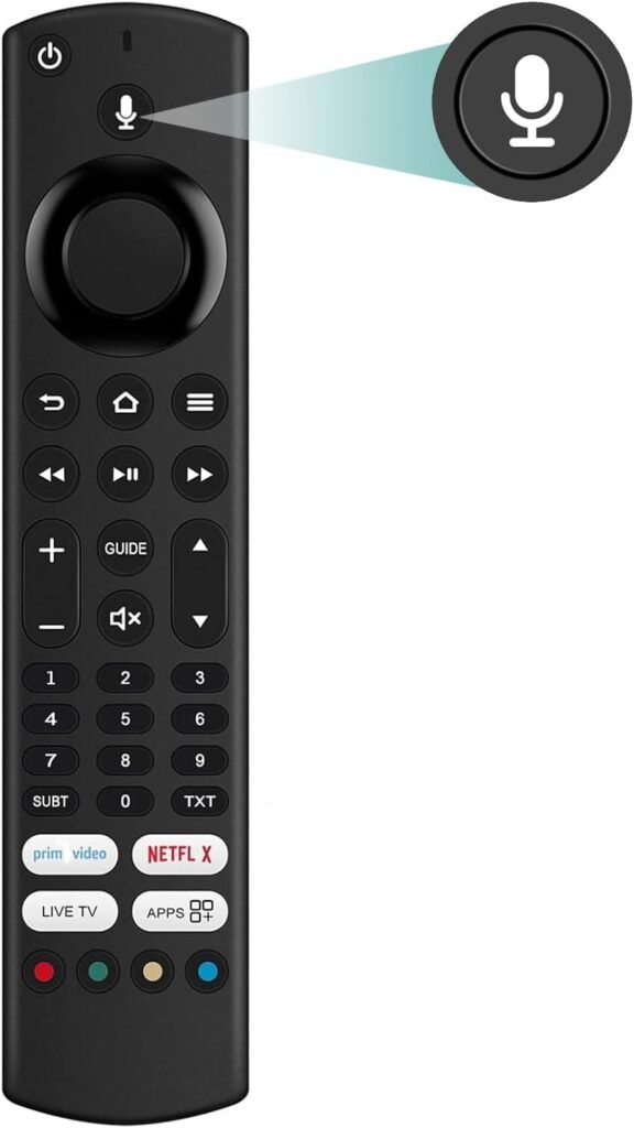 RM-C3253 Voice Remote Control Replacement for JVC Smart TV Fire TV LT-55CF890 LT-49CF890 LT-40CF890 LT-43CF890 LT-50CF890 LT-65CF890 RM-C3253 Voice Remote Control Replacement for JVC Smart TV Fire TV LT-55CF890 LT-49CF890 LT-40CF890 LT-43CF890 LT-50CF890 LT-65CF890