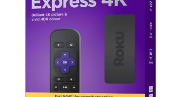 Roku Express 4K | HD/4K/HDR Streaming Media Player, Black Roku Express 4K | HD/4K/HDR Streaming Media Player, Black
